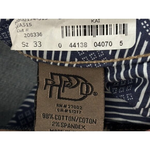 NWT Paige PPD Doheny Straight Men’s 33x34 Jeans Denim Tread Pocket Stretch - Picture 7 of 14